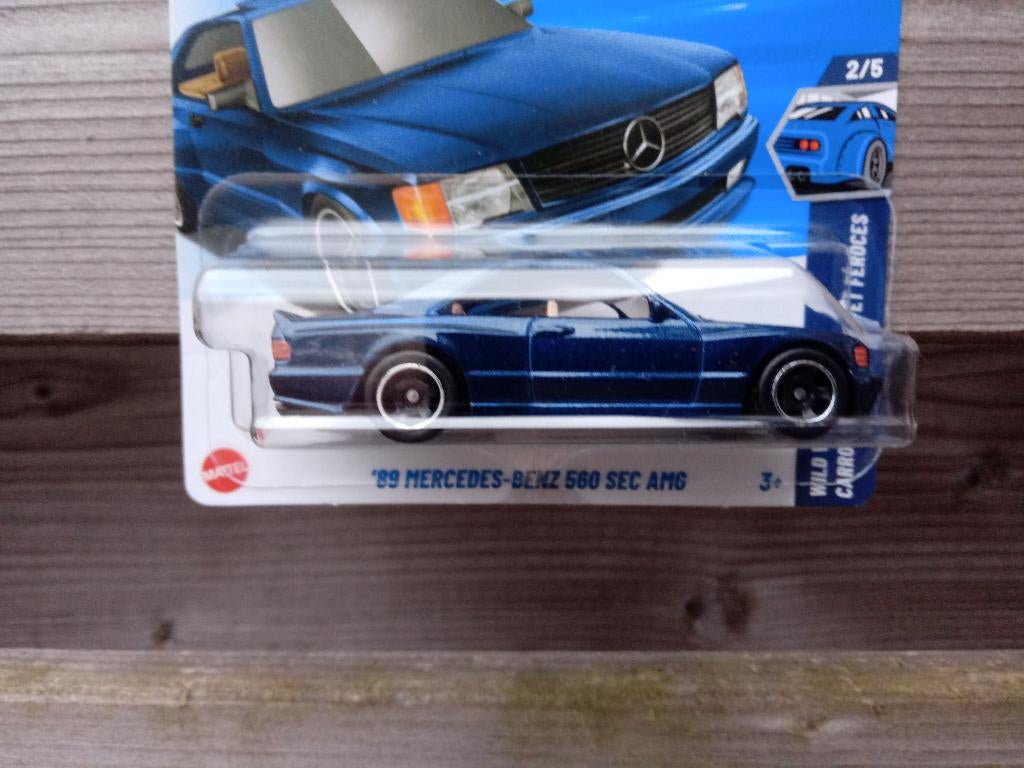 Mercedes-Benz 560 SEC AMG '89 Hotwheels, Ophalen, Nieuw, Auto