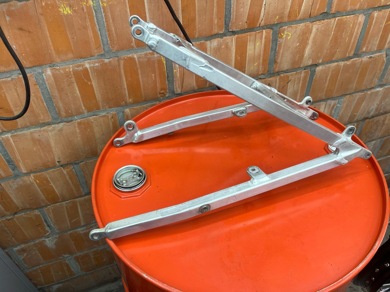 Aluminium achterbrug voor Suzuki rmz 450 bj 2008 tot 2010, Ophalen, Gebruikt