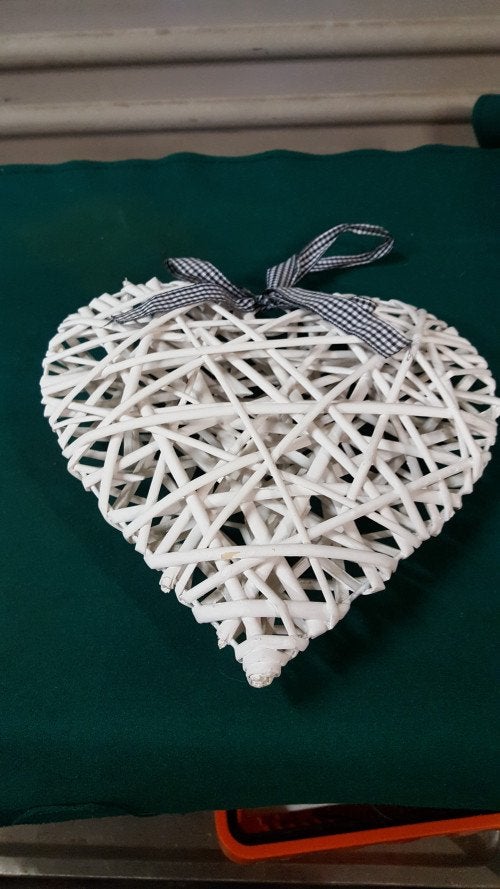ster wit riet en waxine houder, Ophalen of Verzenden, 'T Olde Gre-j, Info@toldegrej.nl, Endepoelstraat 20f Didam