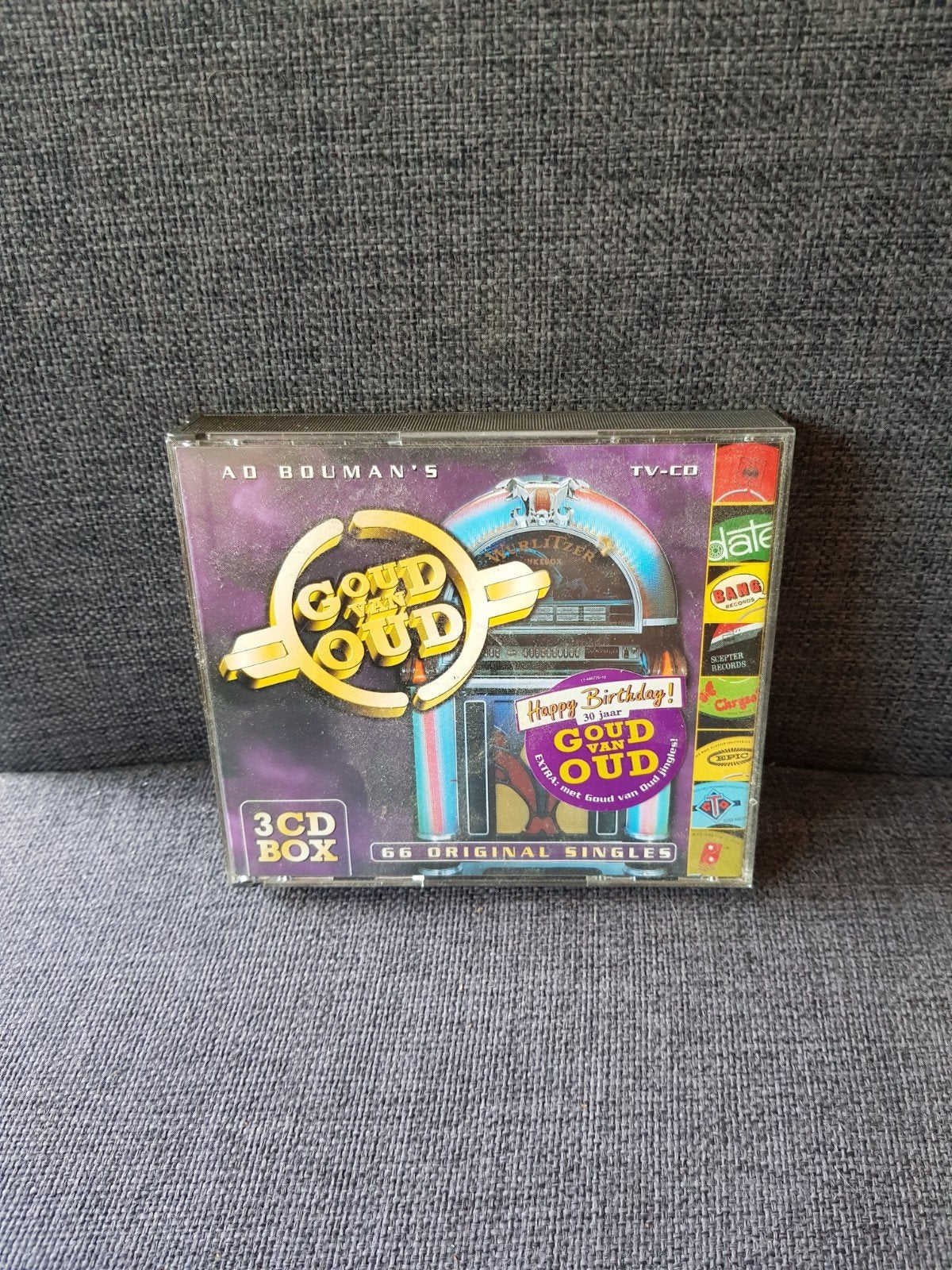 Ad Bouman's Goud van Oud (3 CD box), Verzenden, Zo goed als nieuw, Nederlandstalig
