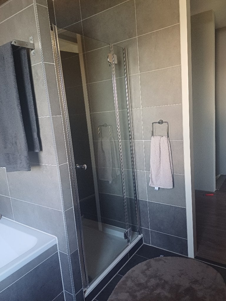 douchedeur, Ophalen, Gebruikt, Glas, Douche
