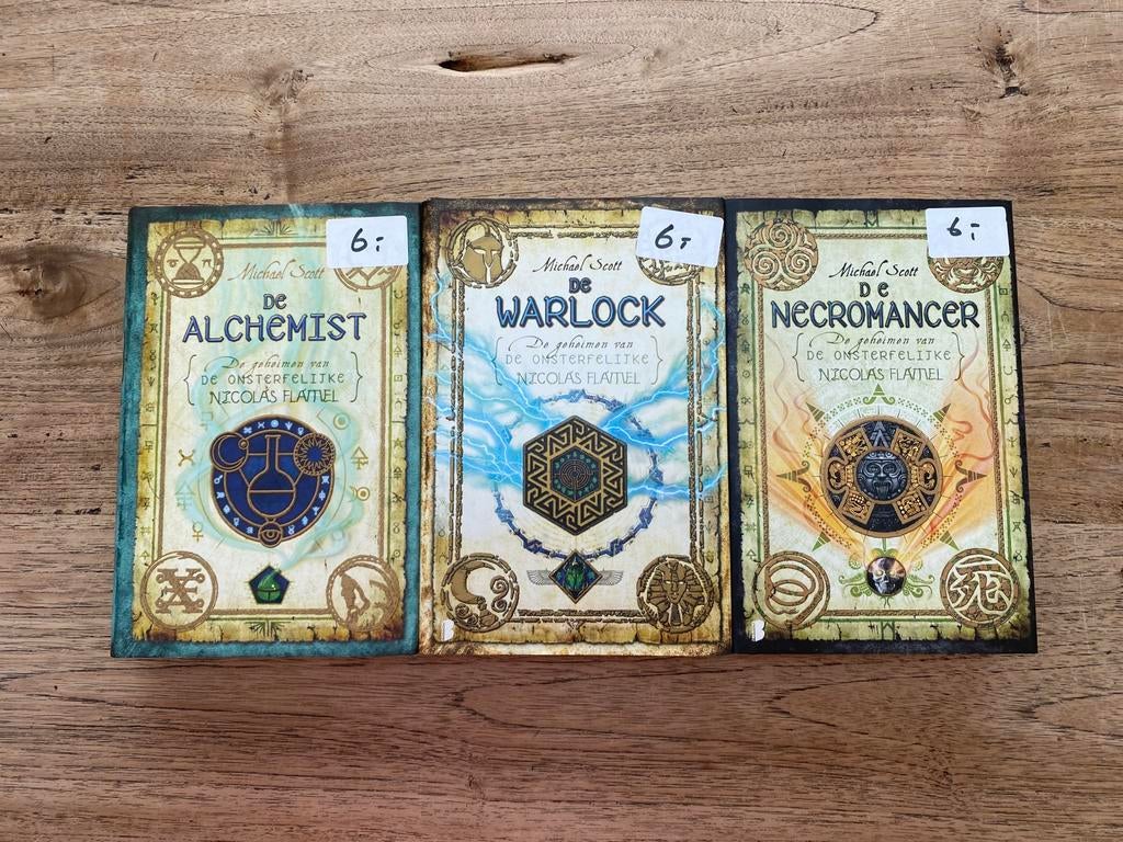 De geheimen van de onsterfelijke Nicolas Flamel boeken, zgan, Boeken, Ophalen of Verzenden, Zo goed als nieuw, Fictie algemeen