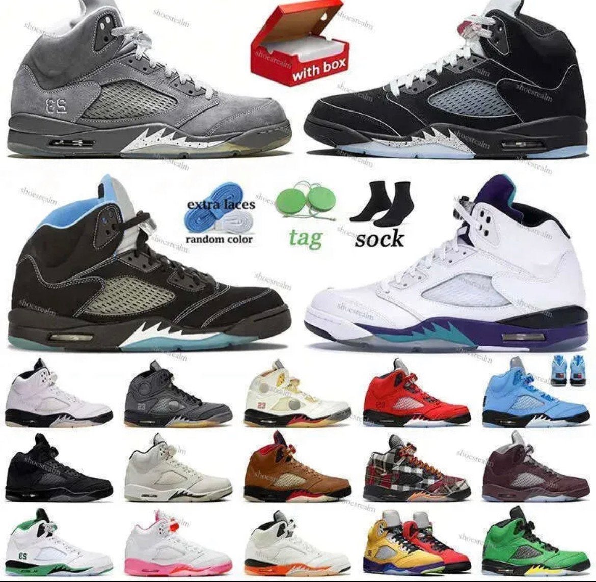Air Jordan 5 meer kleuren en maten, Ophalen of Verzenden, Zo goed als nieuw, Overige kleuren, Sportschoenen