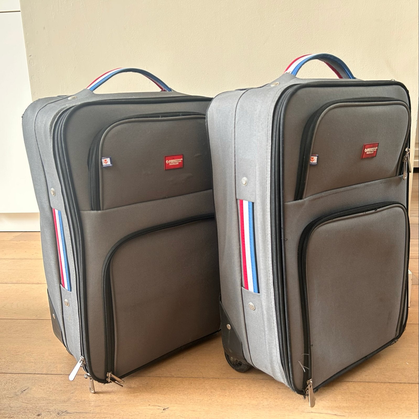 Princess Traveller Dutch Design Koffers (2 stuks), Ophalen, 40 tot 60 cm, 30 cm of meer, Gebruikt