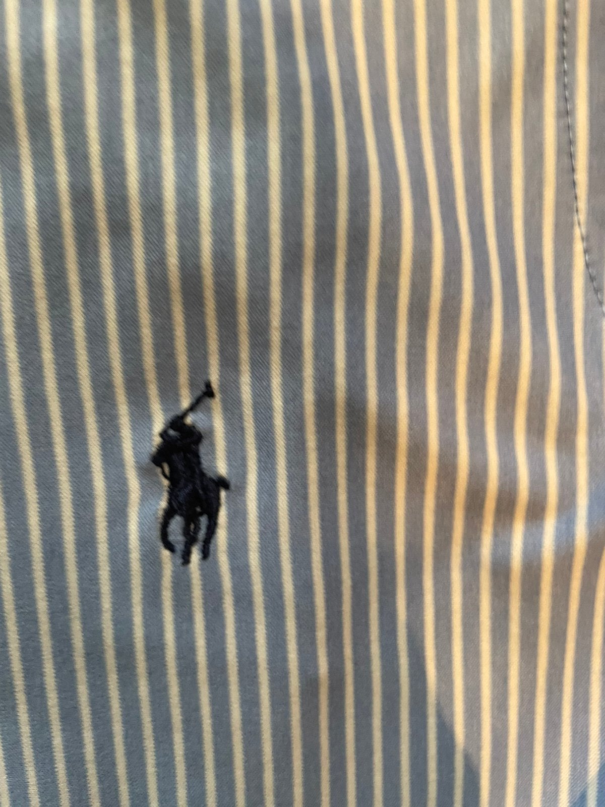 Ralph Lauren dames blouse blauw gestreept, Ophalen of Verzenden, Zo goed als nieuw, Blauw