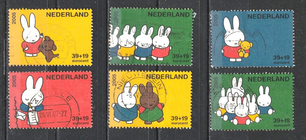 32 F --2370 a-f Kinderzegels 2005, Verzenden, Na 1940, Gestempeld