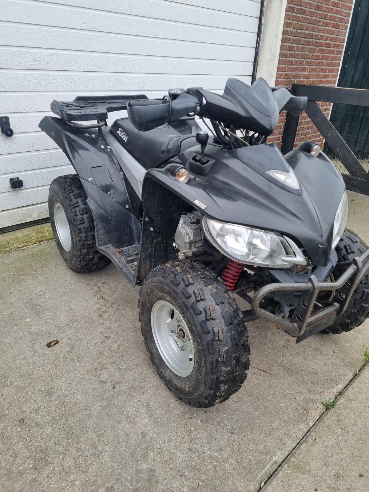 sym trackrunner 200 met kenteken, Motoren, Ophalen