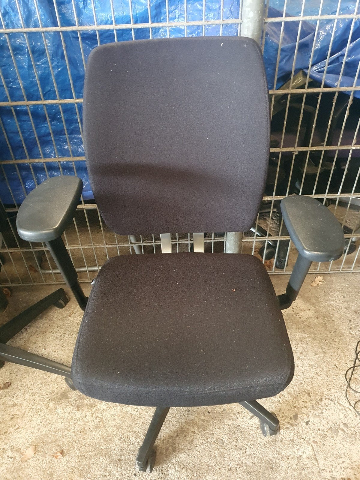 Viasit Bureaustoel - Comfortabel en Ergonomisch meerdere aan, Huis en Inrichting, Bureaustoelen, Ophalen, Gebruikt, Zwart, Bureaustoel