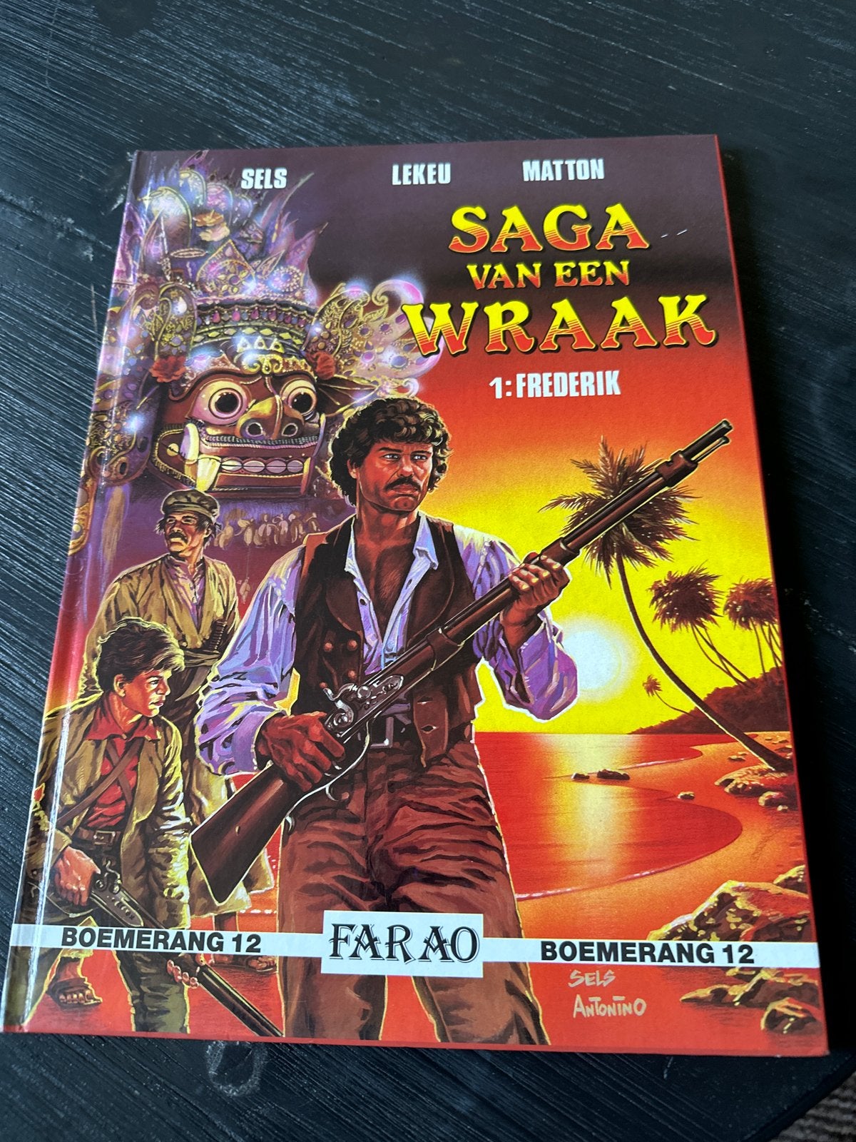 Saga van een Wraak 1: Frederik - Collectie Boemerang 12, Eén stripboek, Ophalen of Verzenden, Zo goed als nieuw
