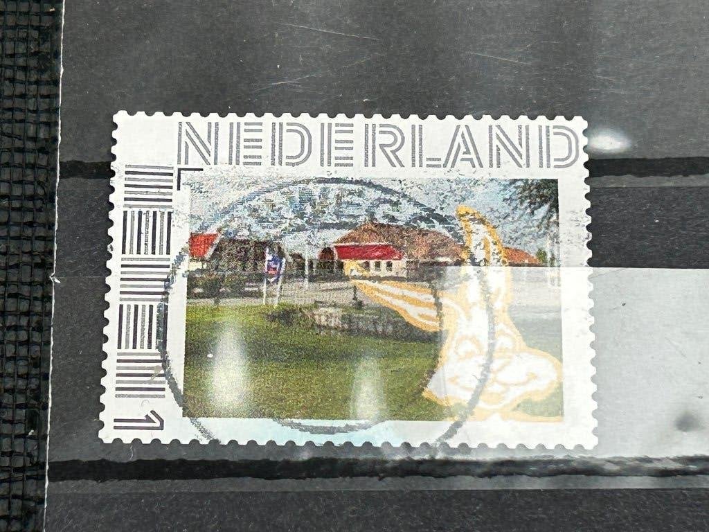 Persoonlijke zegel. Ameland. Buren. Klein Vaarwater., Ophalen of Verzenden, Na 1940, Gestempeld