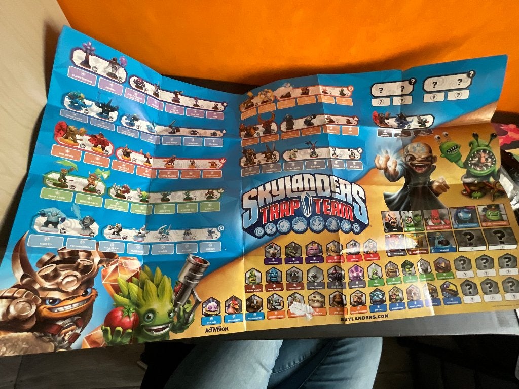 Skylanders Trap Team Dark Poster, Avontuur en Actie, W, 2 spelers, Ophalen of Verzenden