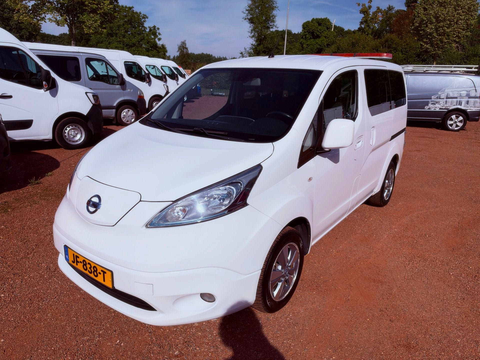 Nissan E-NV200 Evalia Connect Edition 5 Persoons, Auto's, Stoelverwarming, Gebruikt, 1514 kg, 7 stoelen