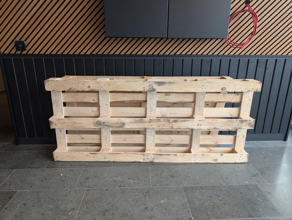 Gratis! Mooie grote pallets. DIY project tuin, Ophalen, 50 mm of meer, Pallet, Minder dan 200 cm