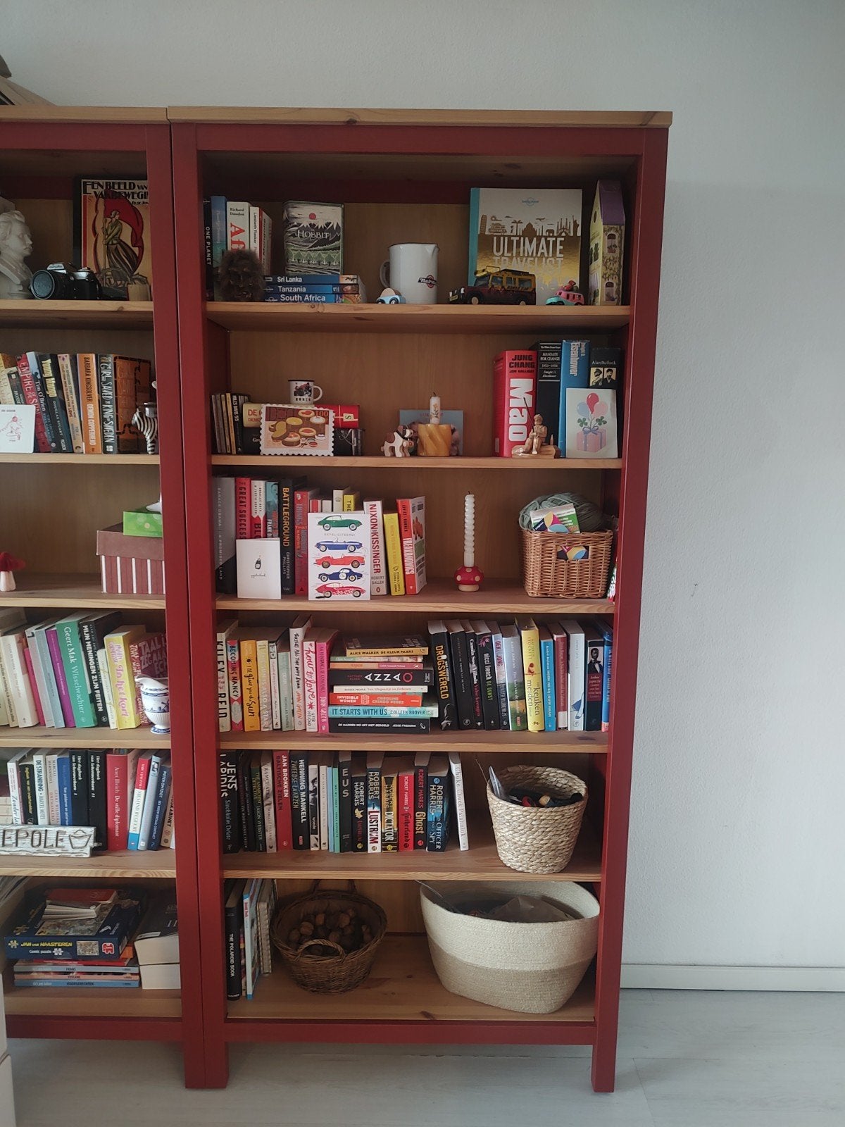 Boekenkast IKEA HEMNES, Ophalen, Met plank(en), 50 tot 100 cm, Zo goed als nieuw