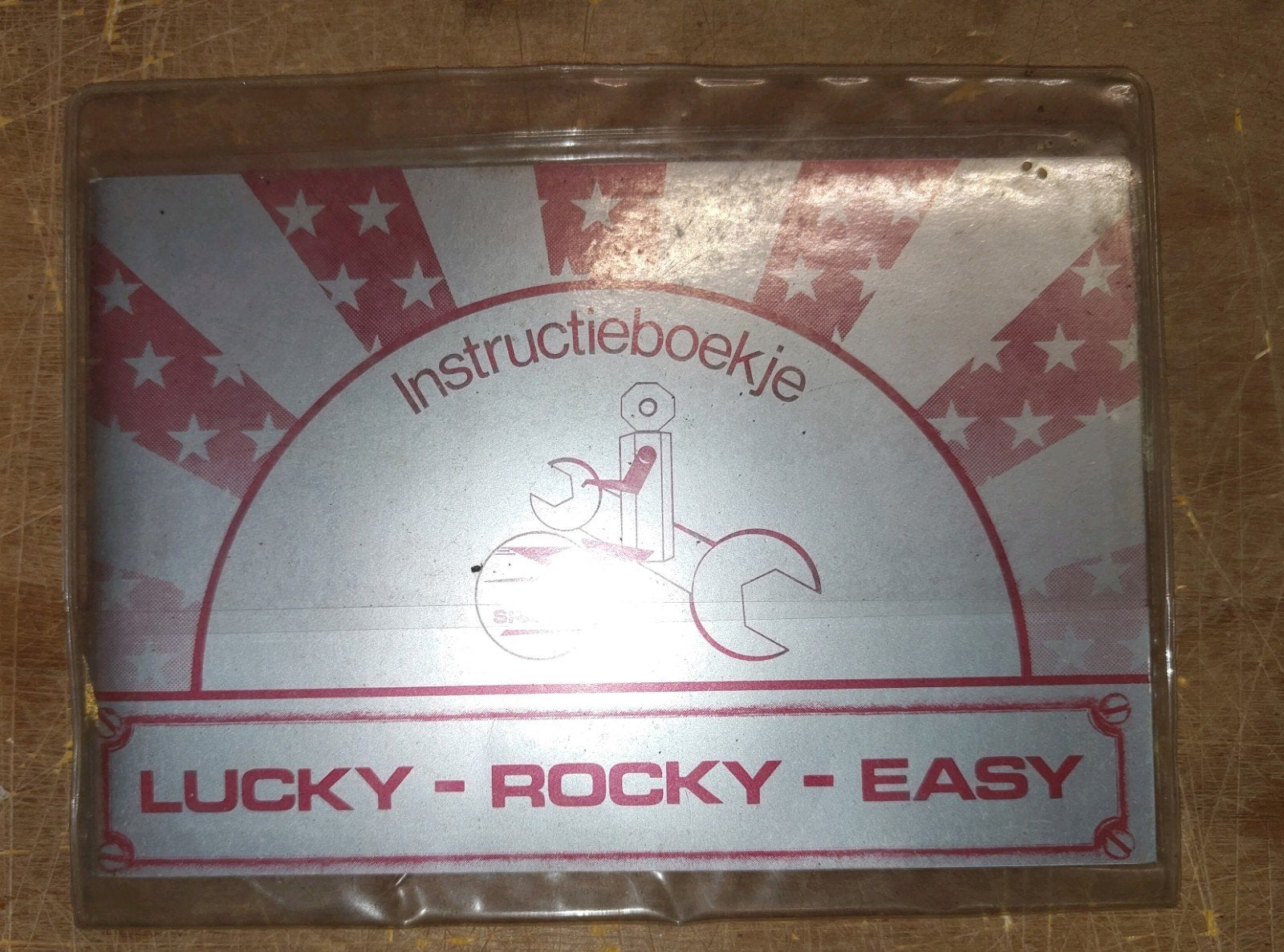 Handleiding Sparta Lucky, Rocky, Easy met originele hoes, Ophalen of Verzenden, Zo goed als nieuw