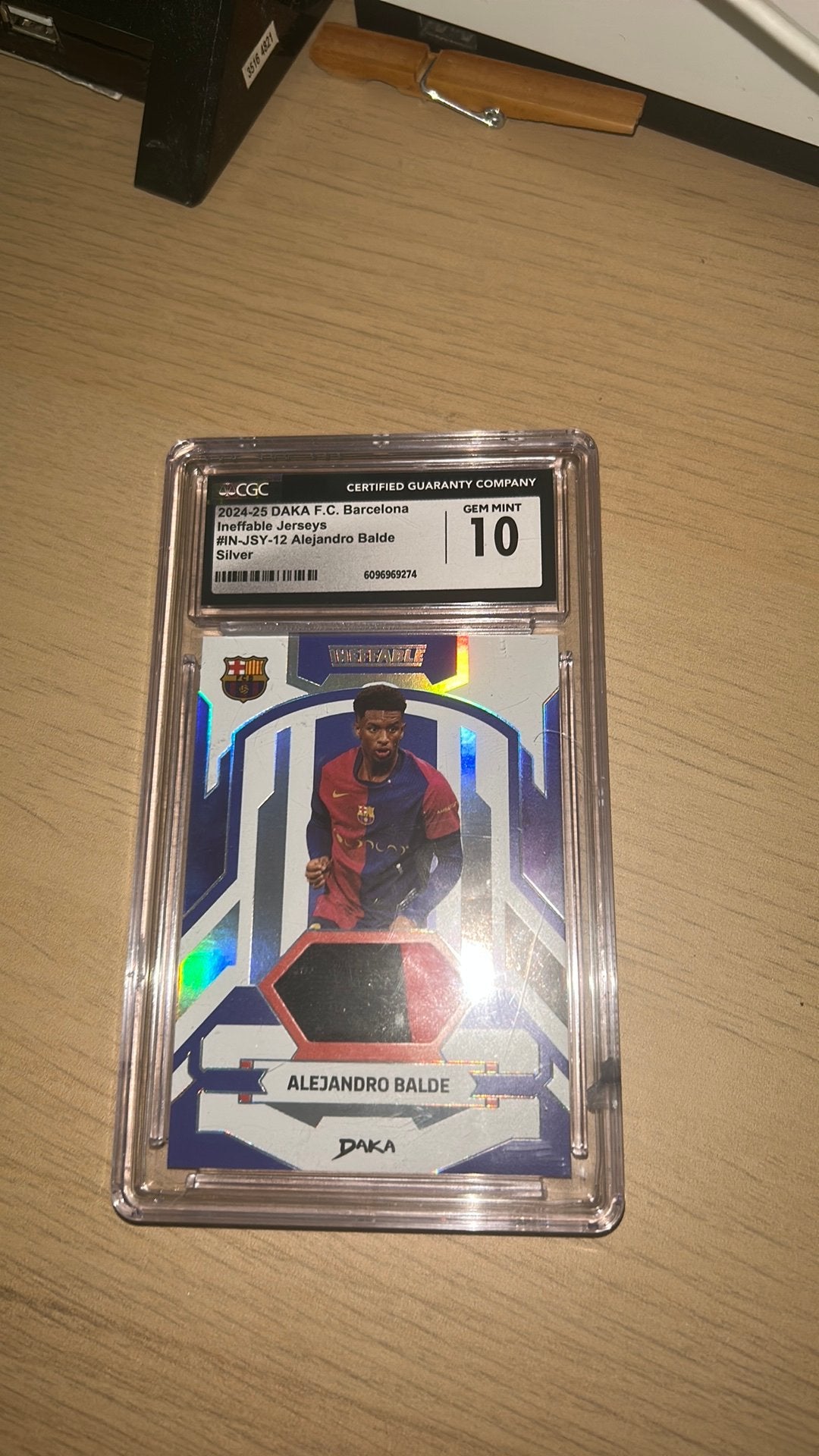 Alejandro balde silver CGC10, Ophalen of Verzenden, Nieuw, Buitenlandse clubs, Shirt