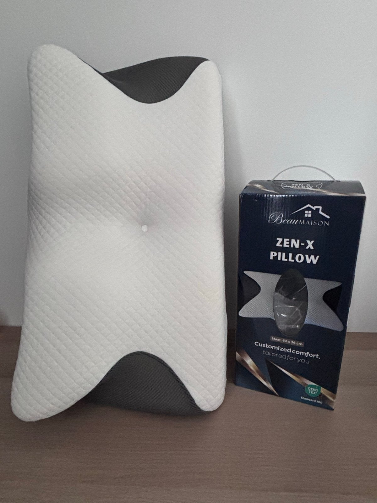 Ergonomisch kussen, Ophalen, Eenpersoons, Wit, Nieuw