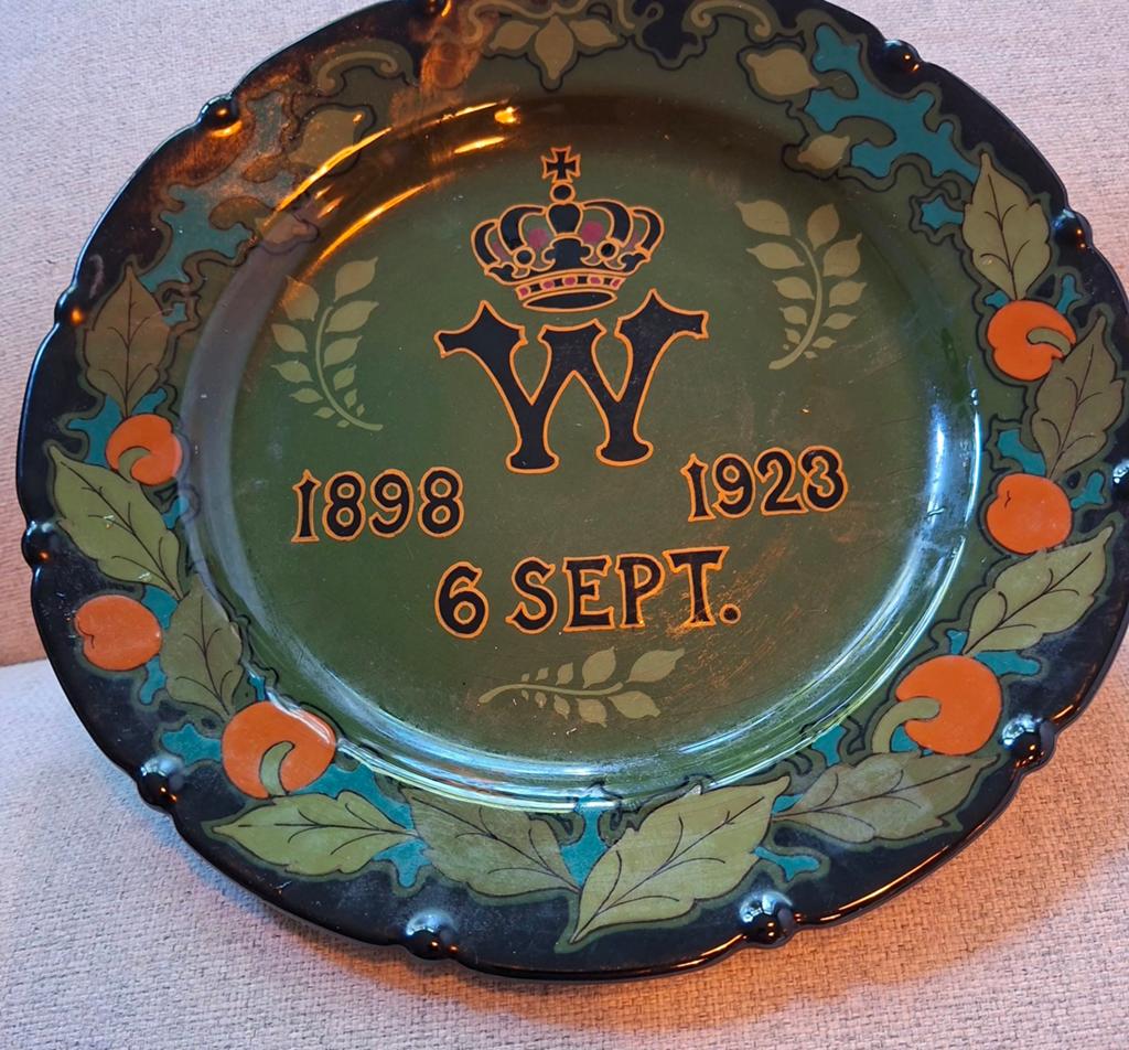 Regina Gouda Holland Herdenkingsbord 1898-1923, Ophalen of Verzenden