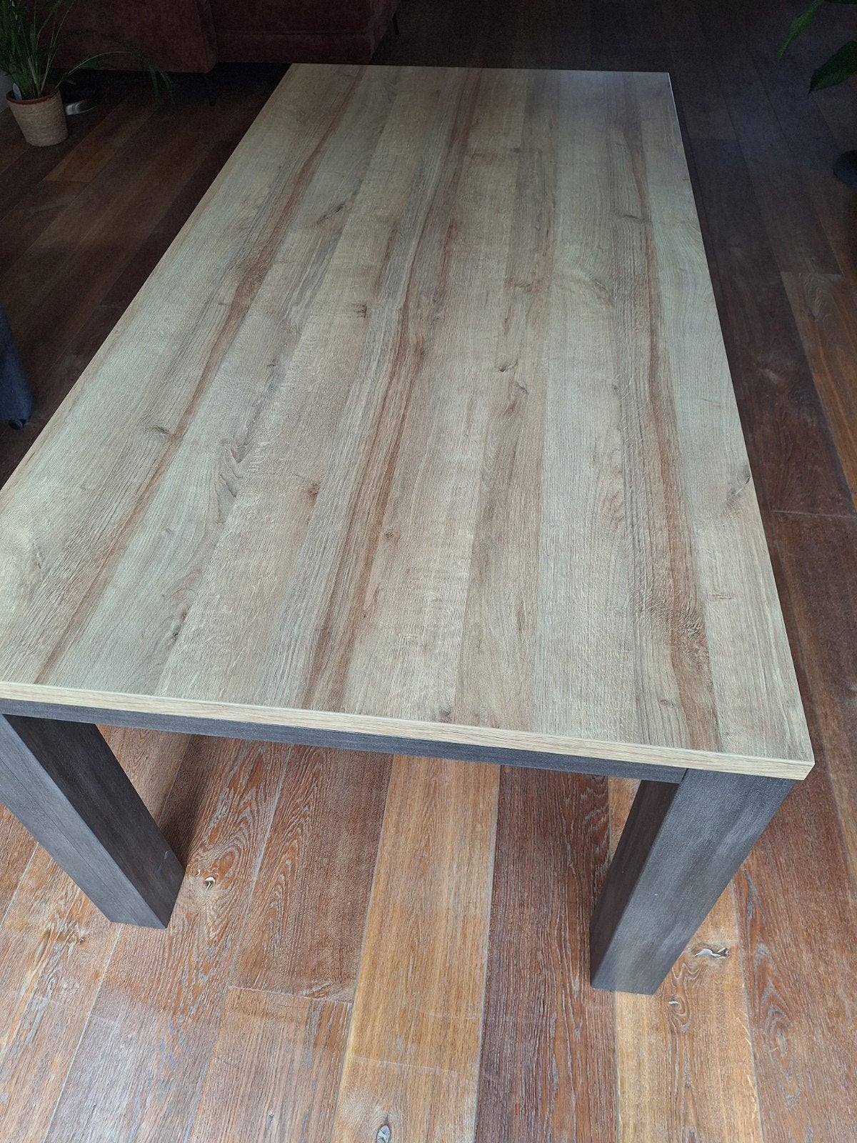 Eettafel, Huis en Inrichting, Ophalen, 50 tot 100 cm, Zo goed als nieuw, 150 tot 200 cm