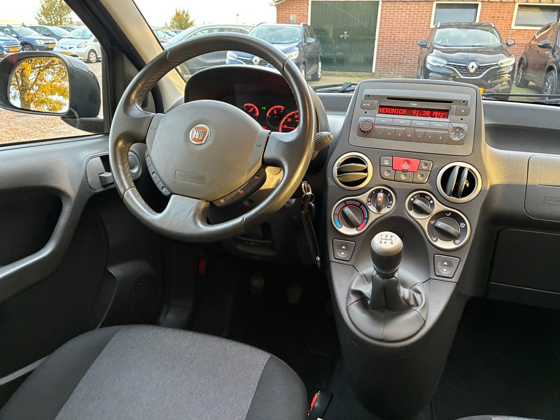Fiat Panda 1.2 Edizione Cool | Met Airco en apk tot 01-09-20, Auto's, Euro 5, Stof, Gebruikt, Zwart