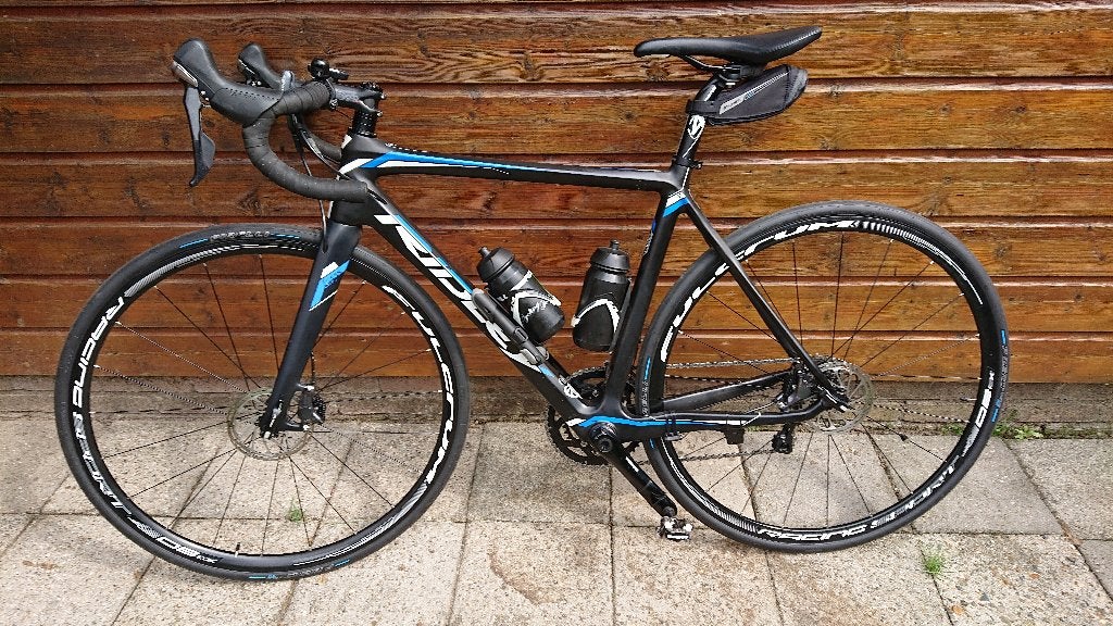 Ridley Fenix Disc 105 Carbon, Zo goed als nieuw, Meer dan 20 versnellingen, 53 tot 57 cm, Ophalen