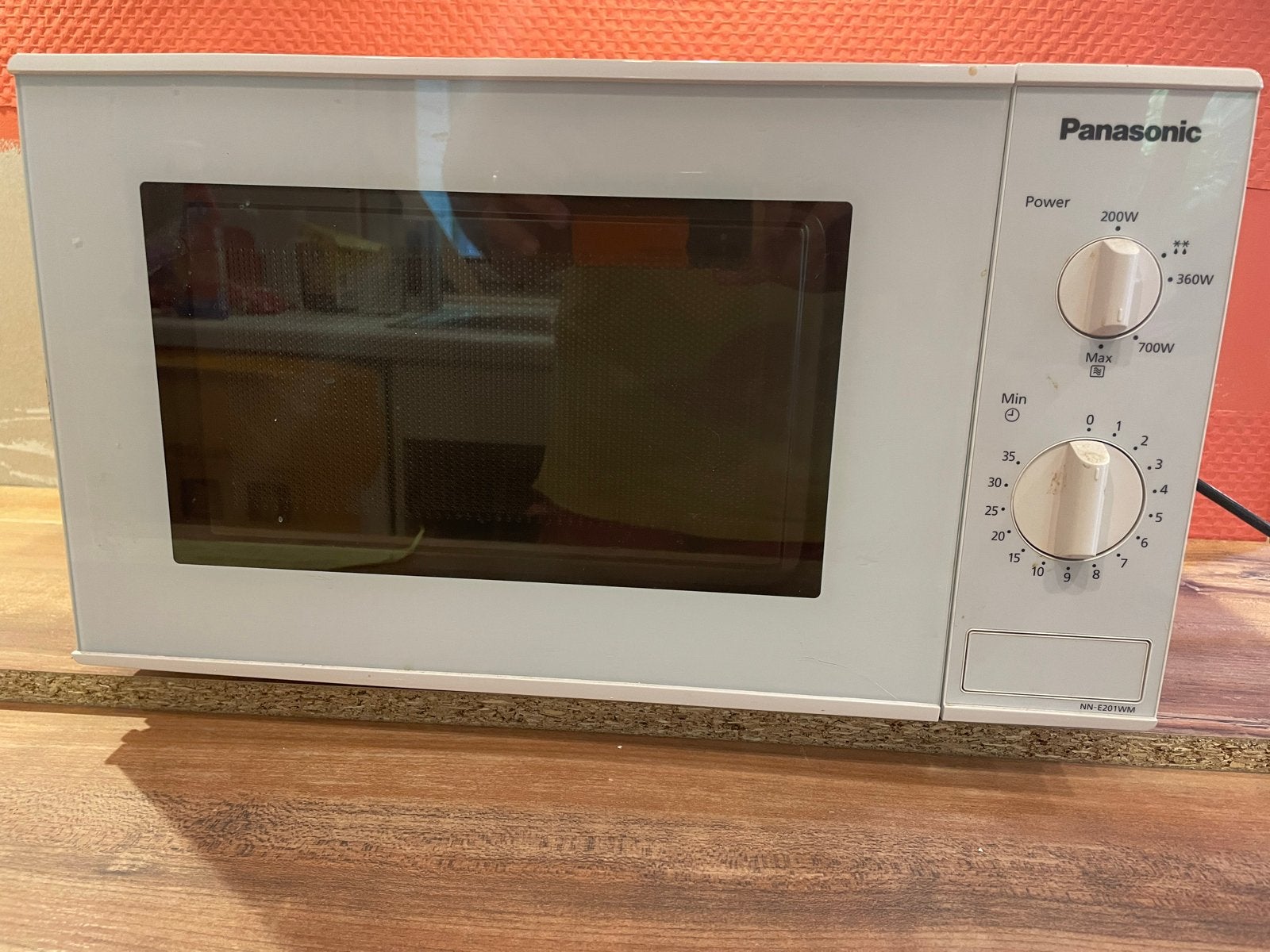 Panasonic Magnetron NN-E201WMM - Wit, Gebruikt, Witgoed en Apparatuur, Magnetrons, Gebruikt, Vrijstaand, Magnetron, Minder dan 45 cm