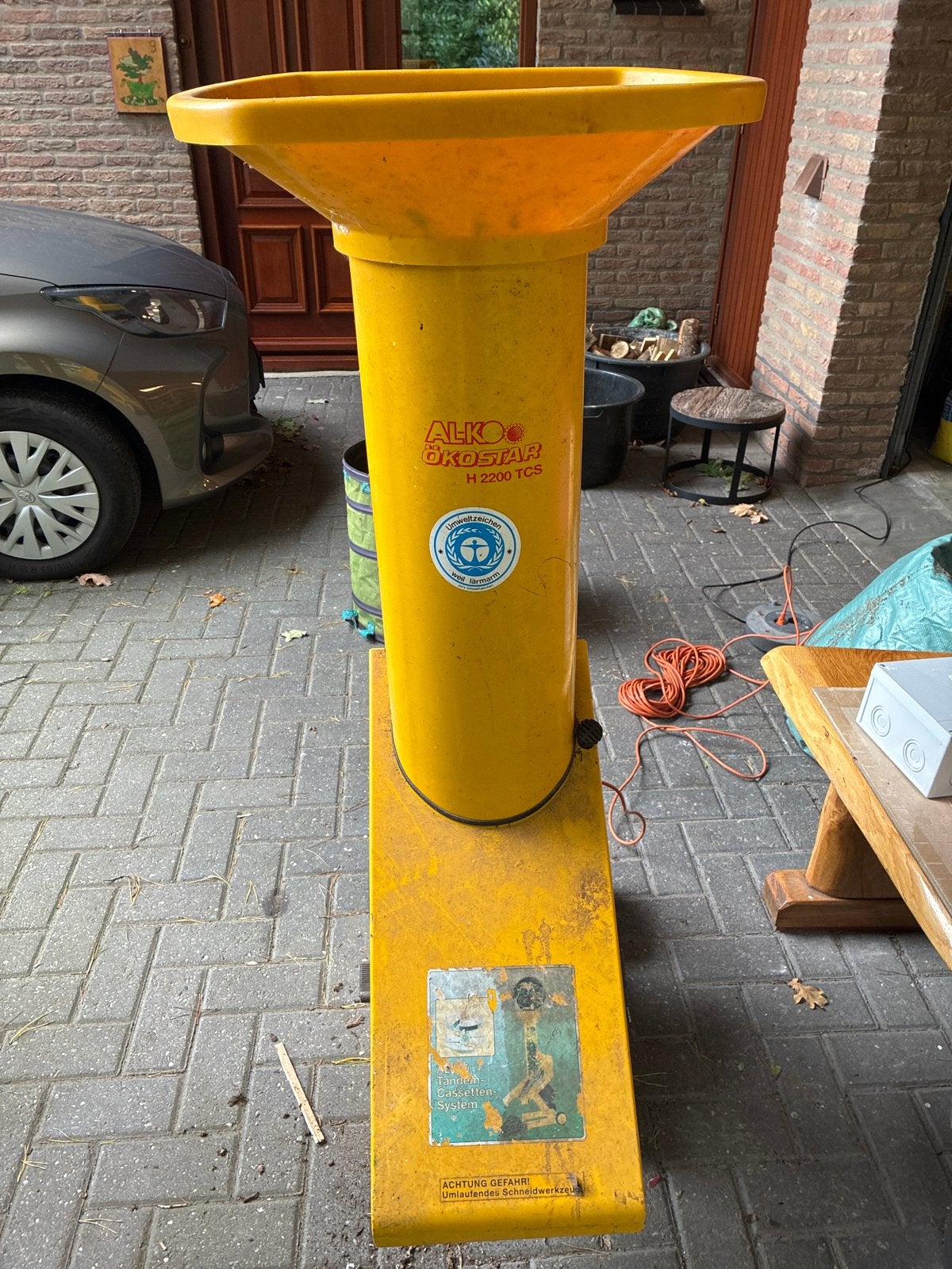 AL-KO ÖKOSTAR H 2200 TCS hakselaar, Ophalen of Verzenden, Gebruikt, Elektrisch