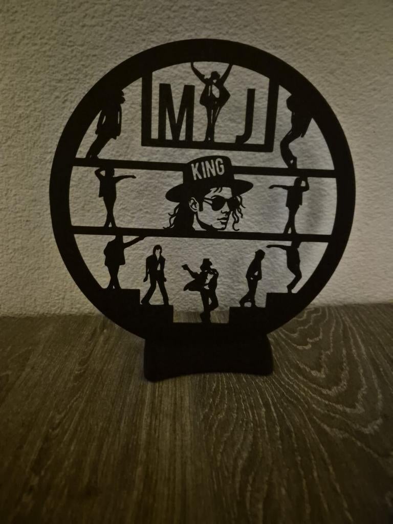 Michael Jackson Kunst Standaard - King of Pop Decoratie, Antiek en Kunst, Antiek | Woonaccessoires, Ophalen of Verzenden