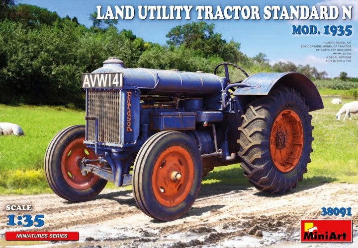 D-195,MINIART 1-35,NO,38091,Land Utility Tractor Standard N, Overige merken, 1:32 tot 1:50, Overige typen, Nieuw