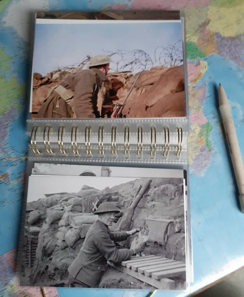 75 Foto's van de Eerste Wereld Oorlog - herdruk, Verzamelen, Militaria | Algemeen, Verzenden, Landmacht, Duitsland, Foto of Poster