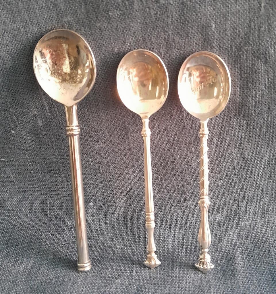 Verzilverde lepeltjes, Ophalen of Verzenden
