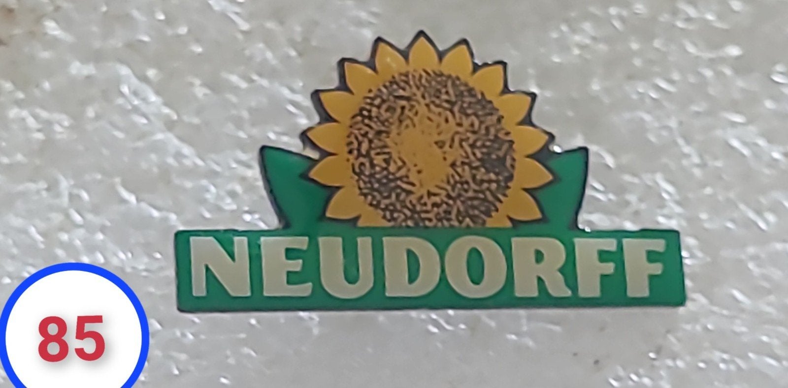 Vintage Neudorff Pin met Zonnebloem - Tuinieren, Verzenden
