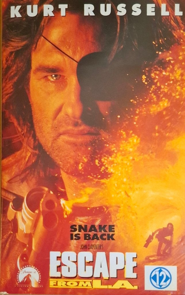 Escape from L.A. - VHS - CIC Video, Cd's en Dvd's, Nederlands ondertiteld, Engels, Vanaf 16 jaar, Science Fiction en Fantasy