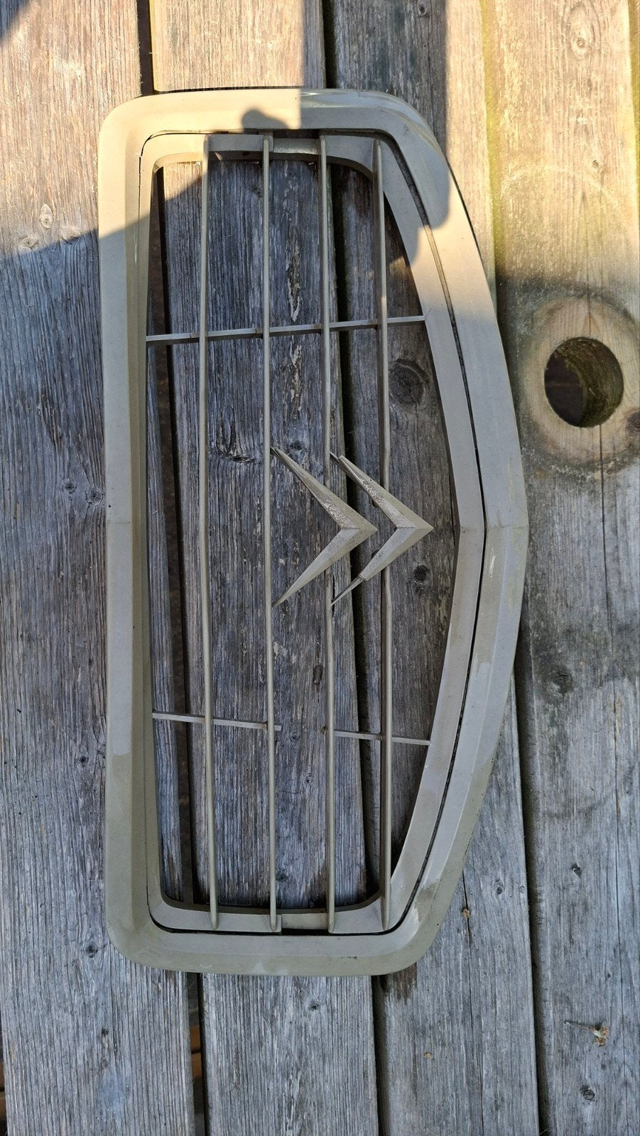 Plastic grill 2cv, eend, Ophalen of Verzenden, Gebruikt, Citroën