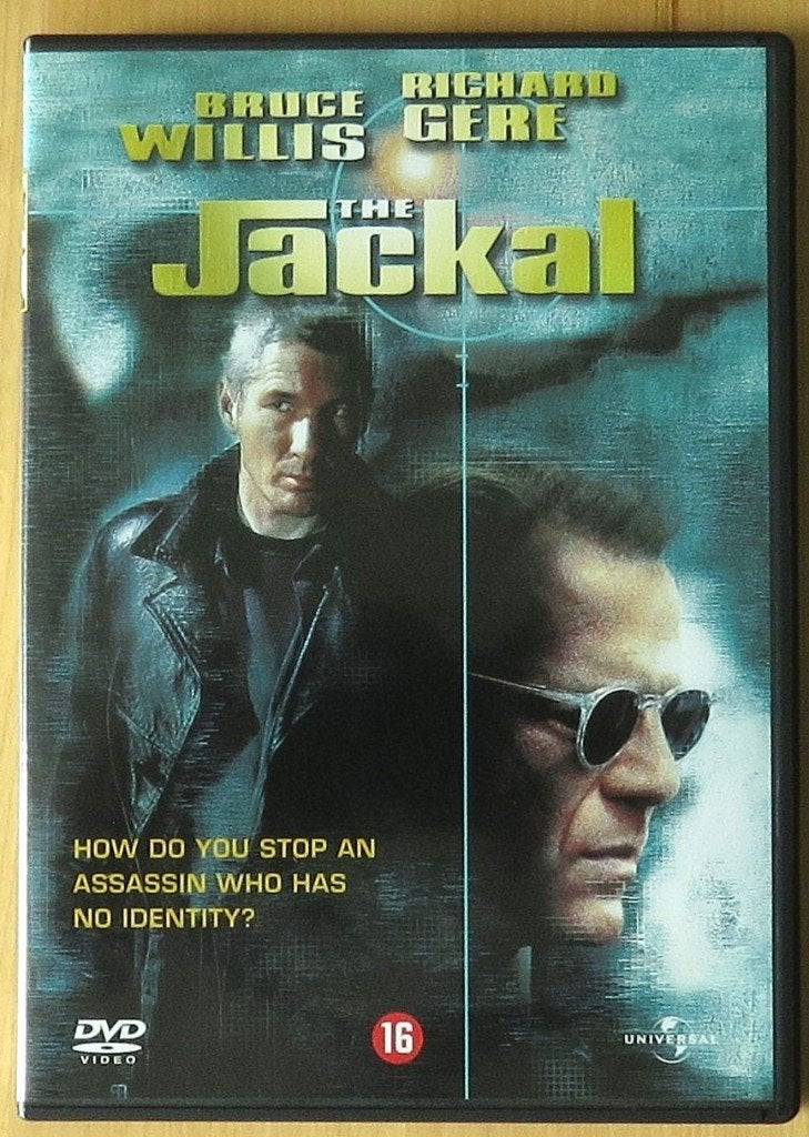 DVD The Jackal 1997Bruce Willis Richard Gere Sidney Poitier, Ophalen, Vanaf 16 jaar, Nederlands, Zo goed als nieuw