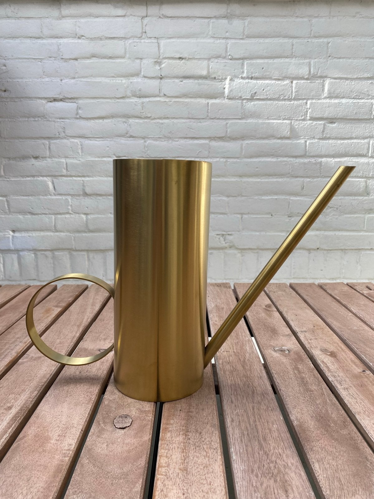 OYOY Living Mizu messing gieter 2L, Tuin en Terras, Ophalen of Verzenden, Zo goed als nieuw, Metaal