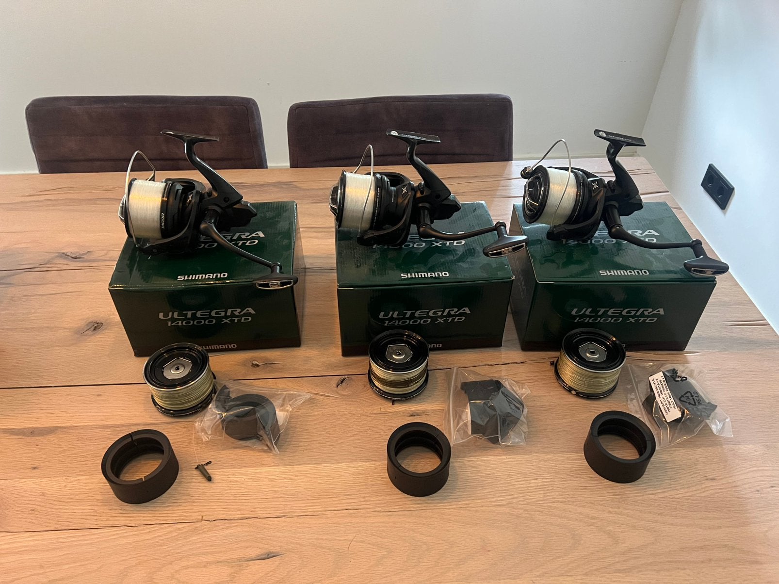 3x Shimano ultegra 14000 XTD, Ophalen, Zo goed als nieuw, Molen
