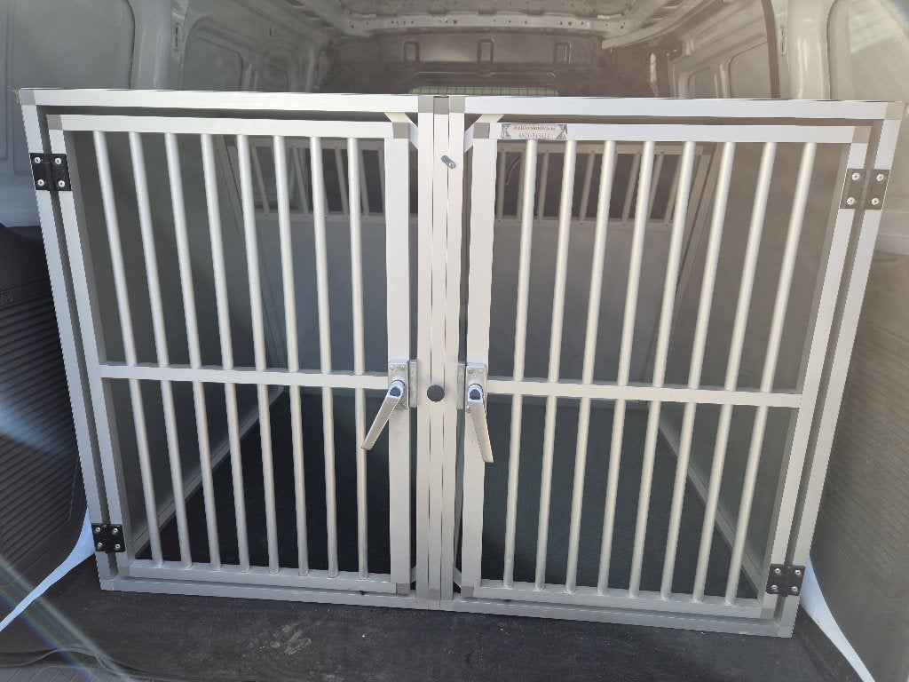 2 vak hondenkennel kelderskooien, Dieren en Toebehoren, Hondenbenches, Ophalen, Gebruikt
