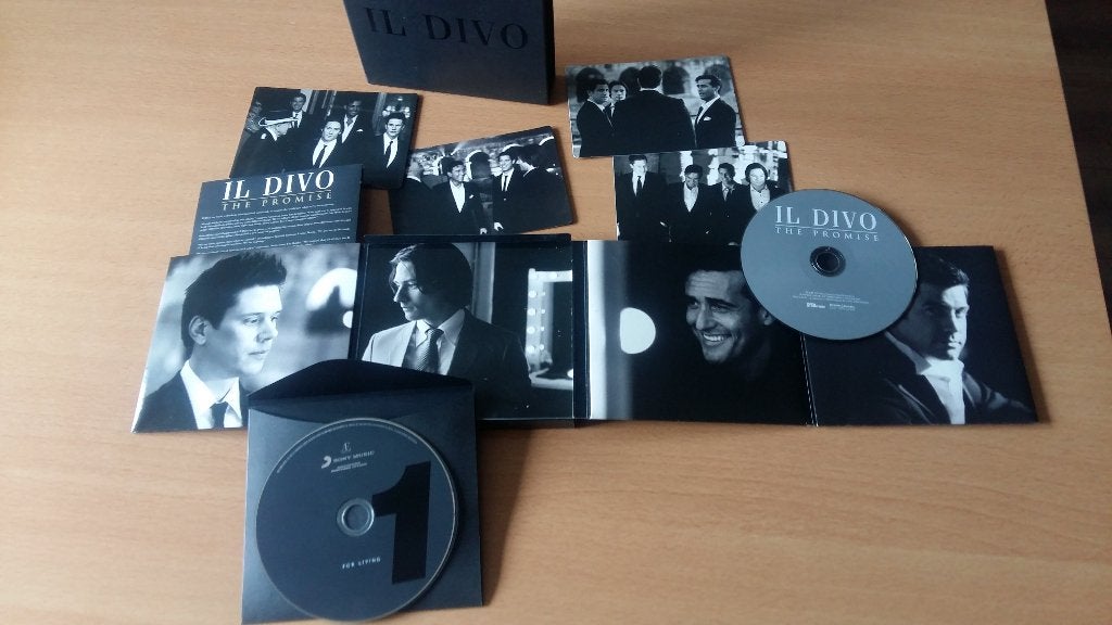 Specieale uitvoering van CD "IL DIVO" met foto's en boekje, Ophalen, Gebruikt