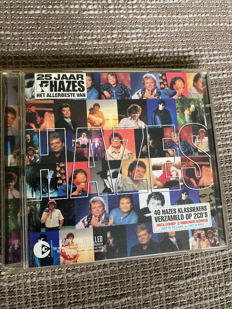 André Hazes - 25 Jaar Hazes: Het Allerbeste Van (2CD), Inclusief doosje, Pop, Ophalen of Verzenden, Zo goed als nieuw