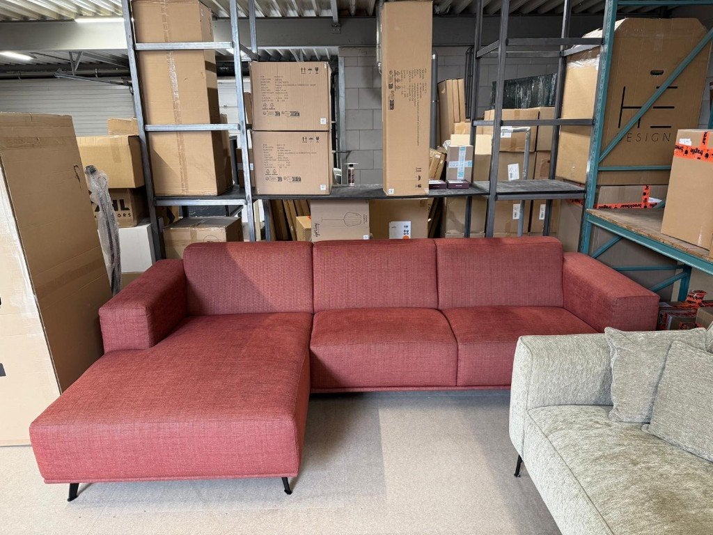 Hoekbank Pleun l Whoon l Meubilex l van €2803,- voor €1599,-, Ophalen, 250 tot 300 cm, Hoekbank, 75 tot 100 cm