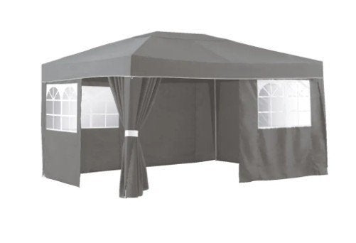 Partytent 3 x 4 meter. Met zijwanden. Antraciet. 1x gebruikt, Tuin en Terras, Partytenten, Ophalen, Opvouwbaar, Partytent, Minder dan 4 meter