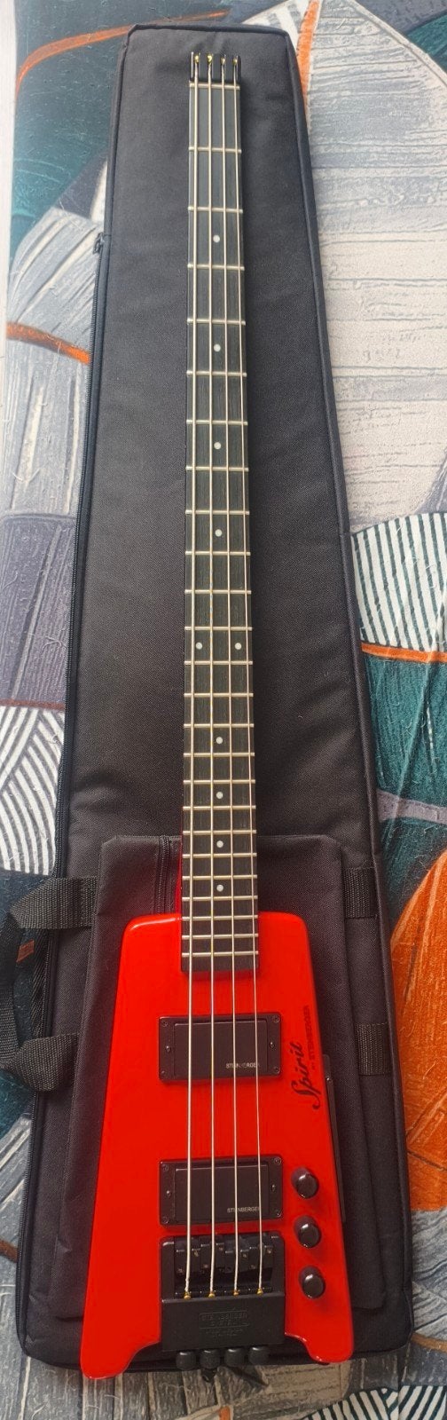 Spirit by Steinberger XT-2 Headless Bass Guitar, Red, Ophalen of Verzenden, Zo goed als nieuw