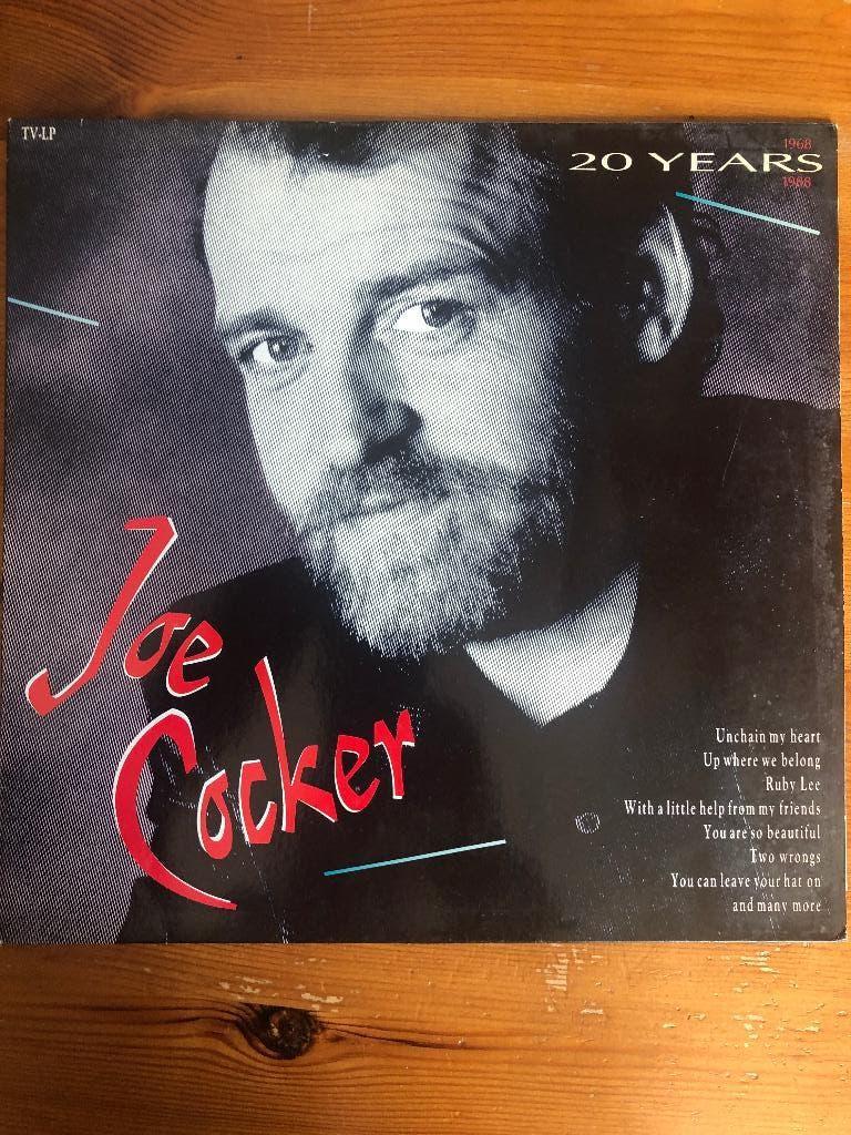 JOE COCKER   20 YEARS    1988, Ophalen of Verzenden, Zo goed als nieuw, 12 inch, Pop