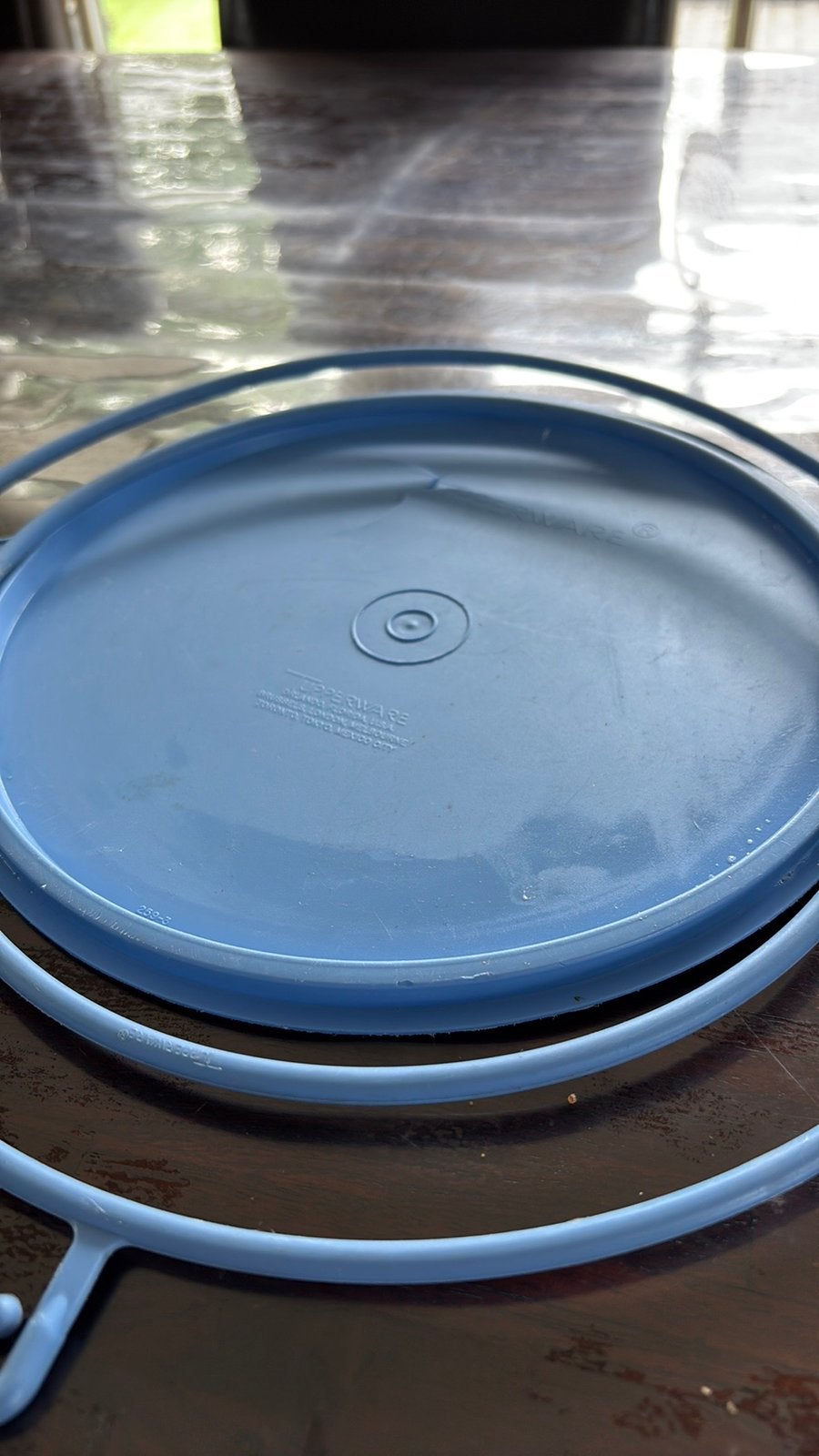 Tupperware deksel en ring., Ophalen of Verzenden, Gebruikt