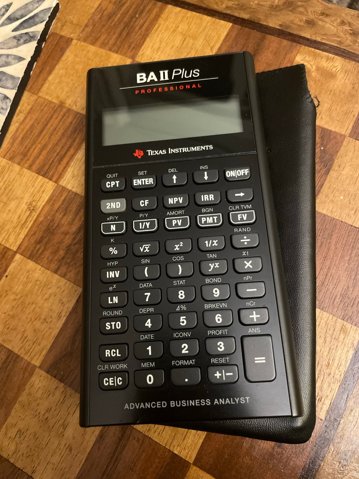 Texas Instruments BA II Plus Professional Calculator, Ophalen of Verzenden
