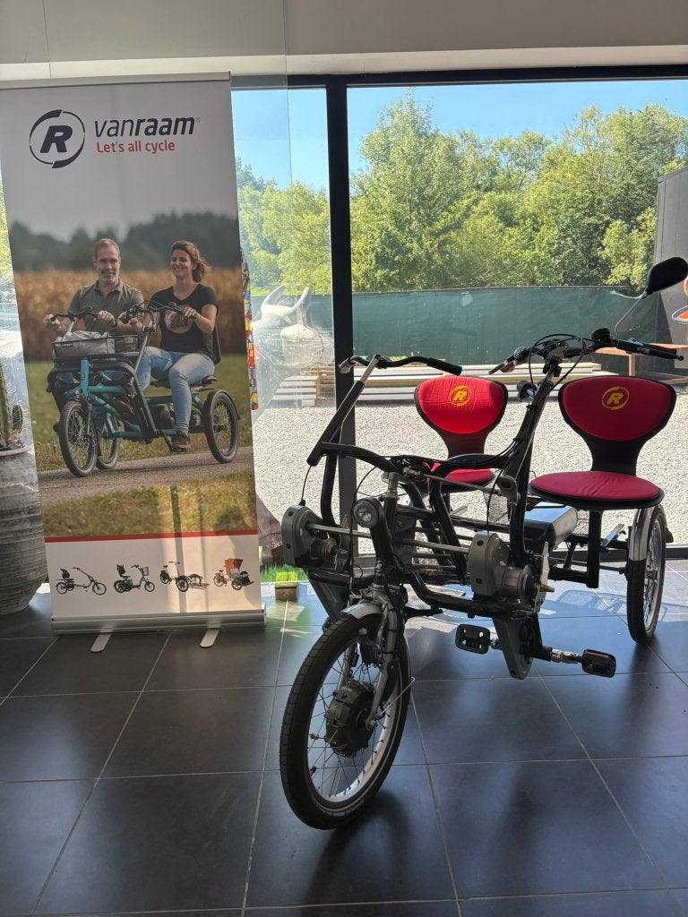 fun2go Van Raam duofiets met motor en garantie, Ophalen, Overige typen, Aluminium, Fun2go van raam