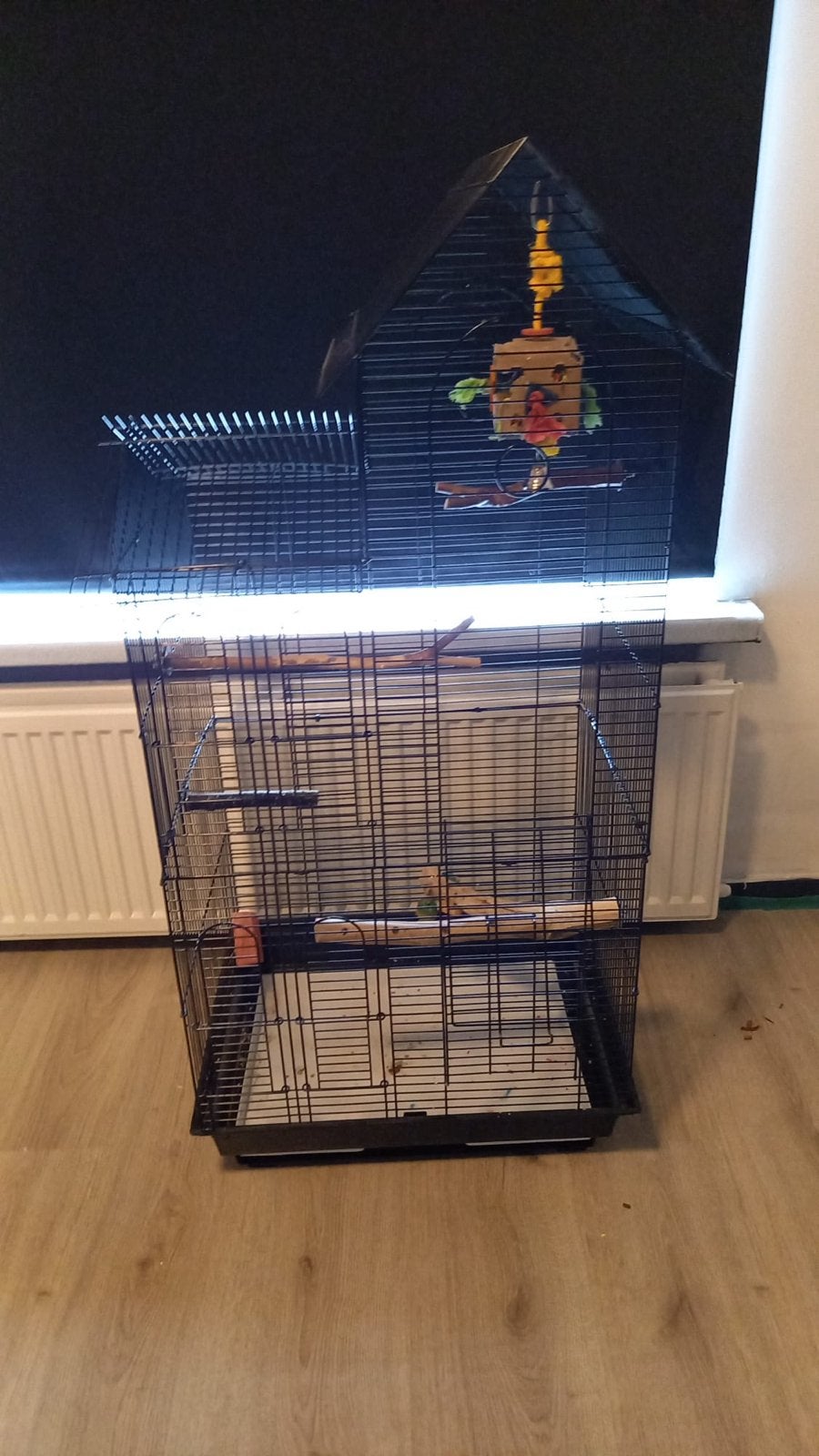 Parkiet/ vogelkooi, Dieren en Toebehoren, Ophalen, Zo goed als nieuw, Metaal, Volière