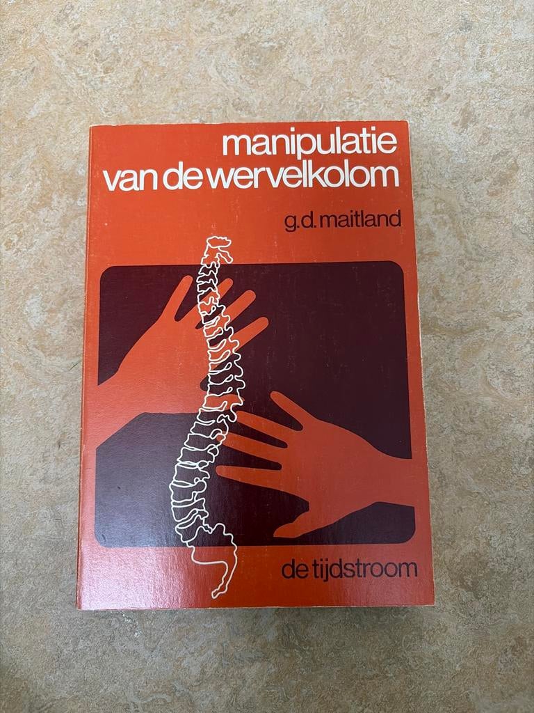 Boek: Manipulatie van de wervelkolom, Boeken, Studieboeken en Cursussen, Ophalen of Verzenden, Beta, Gelezen