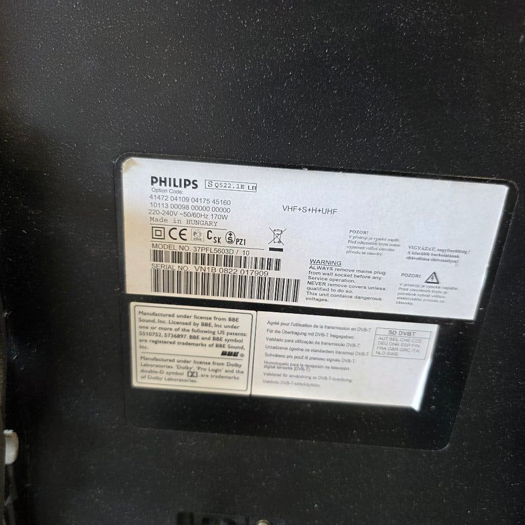 grote PHILIPS monitor / TV  met wandsteun, Ophalen, Gebruikt, Overige typen, Quad HD (2K)